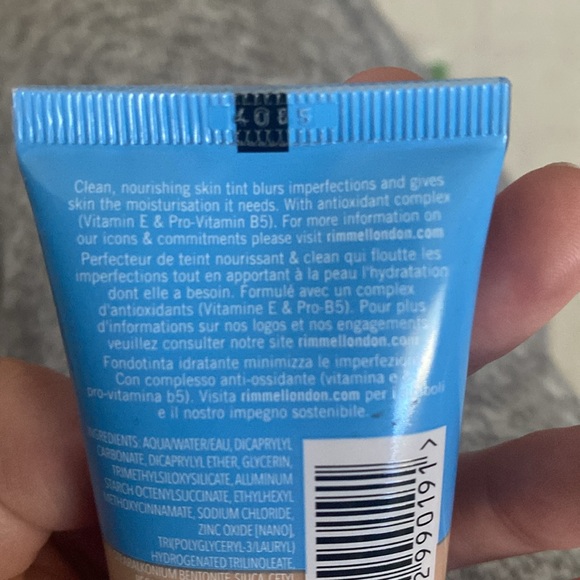 NWOT Rimmel London Kind and Free Moisturizing Skin Tint Foundation - Picture 2 of 5
